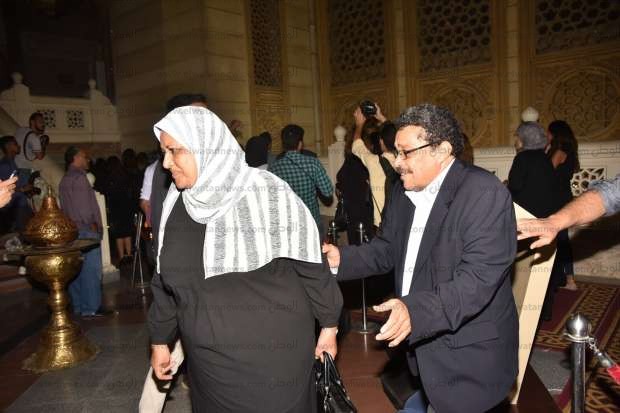 بالصور| تواجد نجوم الرياضة في عزاء زوجة مصطفى عبده