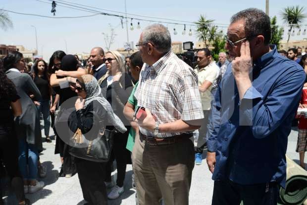 بالصور| جنازة مهيبة لـ«نور حافظ» لاعبة الأهلي بحضور الخطيب وحسن حمدي