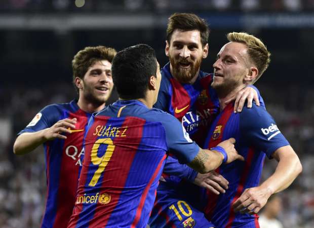 كلاسيكو الأرض| صور ميسي وفرحة برشلونة وحسرة ريال مدريد