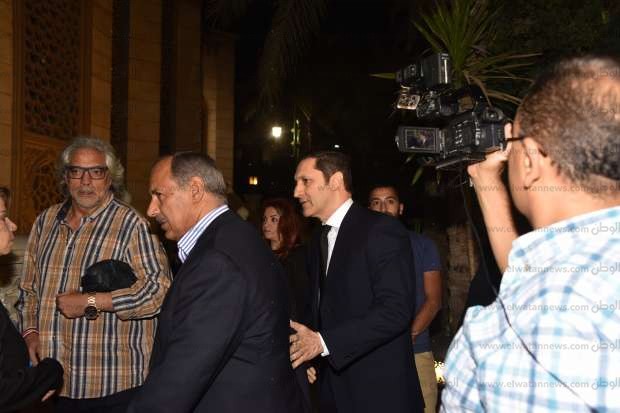 بالصور| تواجد نجوم الرياضة في عزاء زوجة مصطفى عبده