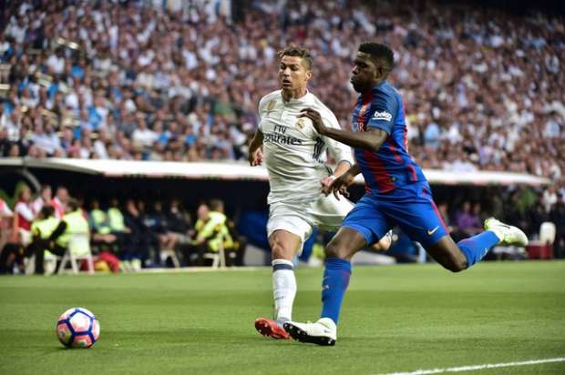 كلاسيكو الأرض| صور ميسي وفرحة برشلونة وحسرة ريال مدريد