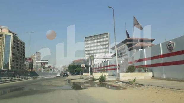 عاجل.. الزمالك يزيل لافتة "نادي القرن" (صور)