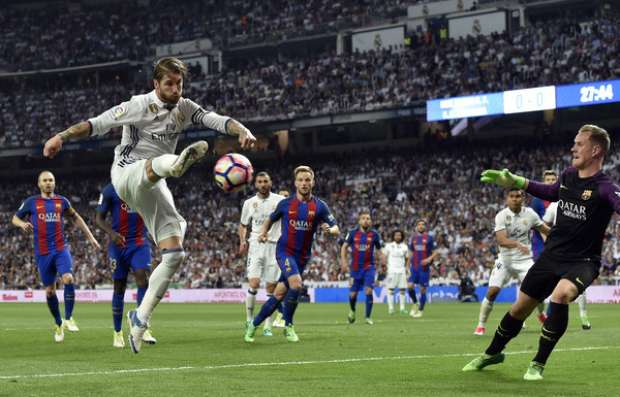 كلاسيكو الأرض| صور ميسي وفرحة برشلونة وحسرة ريال مدريد