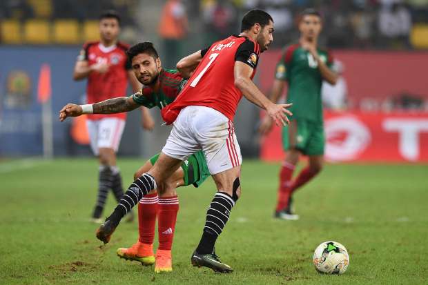 بالفيديو والصور| «كهربا» يفُك عقدة «31 عاما» ومصر تتأهل إلى نصف نهائي إفريقيا