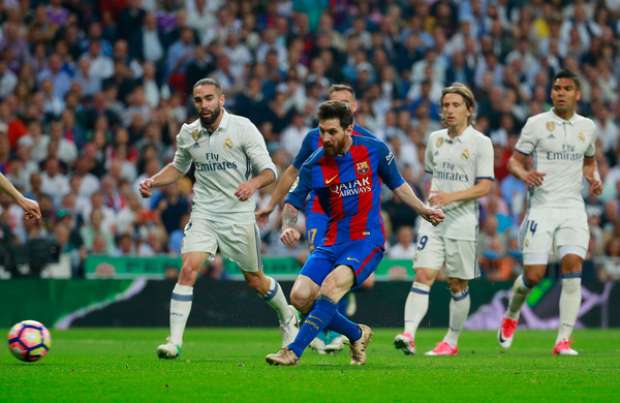 كلاسيكو الأرض| صور ميسي وفرحة برشلونة وحسرة ريال مدريد