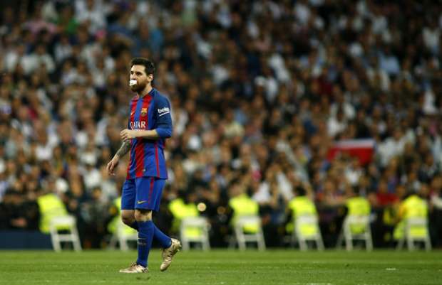 كلاسيكو الأرض| صور ميسي وفرحة برشلونة وحسرة ريال مدريد