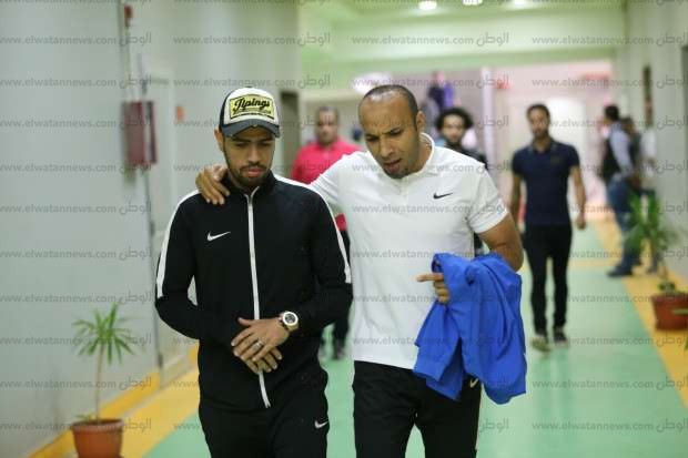 بالصور| وصول الزمالك إلى برج العرب