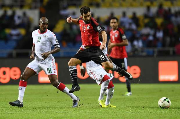 مصر وبوركينا| التعادل السلبي ينهي الشوط الأول