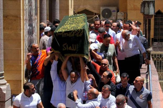 بالصور| جنازة «سيف العماري» عضو مجلس إدارة الزمالك السابق