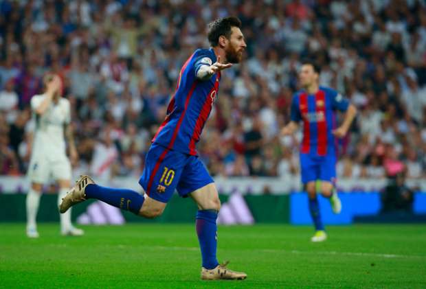 كلاسيكو الأرض| صور ميسي وفرحة برشلونة وحسرة ريال مدريد