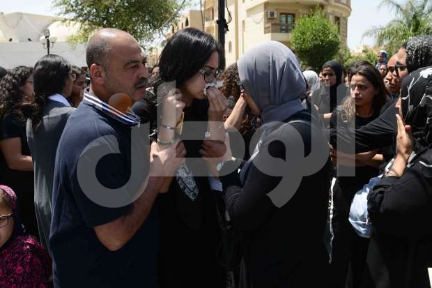 بالصور| جنازة مهيبة لـ«نور حافظ» لاعبة الأهلي بحضور الخطيب وحسن حمدي
