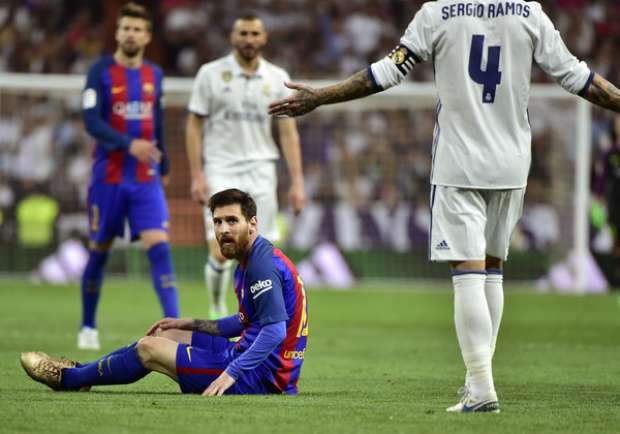 كلاسيكو الأرض| صور ميسي وفرحة برشلونة وحسرة ريال مدريد