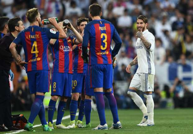 كلاسيكو الأرض| صور ميسي وفرحة برشلونة وحسرة ريال مدريد