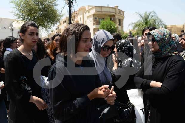 بالصور| جنازة مهيبة لـ«نور حافظ» لاعبة الأهلي بحضور الخطيب وحسن حمدي