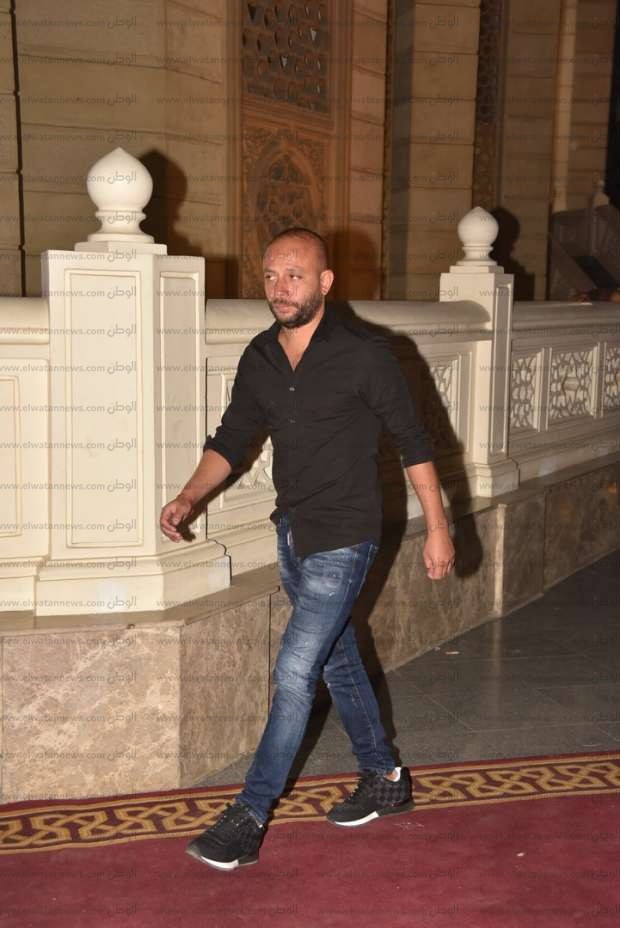 بالصور| تواجد نجوم الرياضة في عزاء زوجة مصطفى عبده
