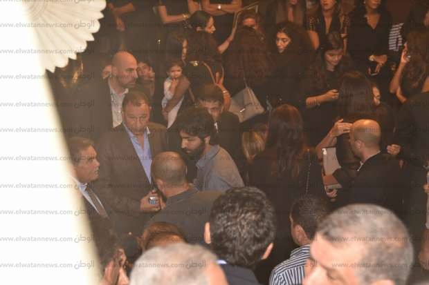 بالصور| تواجد نجوم الرياضة في عزاء زوجة مصطفى عبده