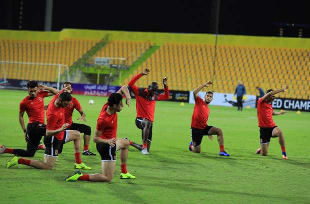شاهد بالصور| كواليس مران الأهلي الأخير قبل مواجهة الوصل بـ «كأس زايد»