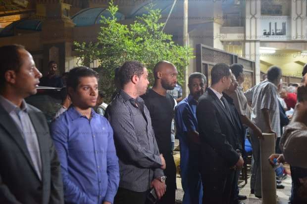 «الخطيب وشحاتة» على رأس الحاضرين لعزاء عبد الرحيم محمد