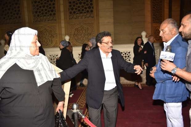 بالصور| تواجد نجوم الرياضة في عزاء زوجة مصطفى عبده