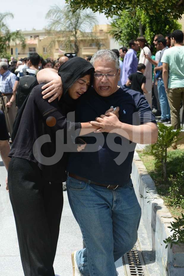 بالصور| جنازة مهيبة لـ«نور حافظ» لاعبة الأهلي بحضور الخطيب وحسن حمدي