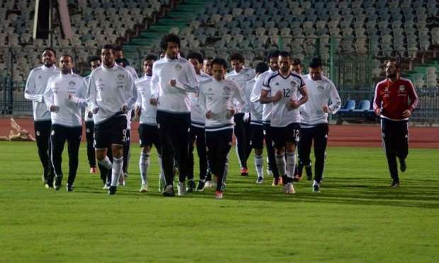 بالصور| تدربيات المنتخب الوطني في اليوم الثالث استعدادًا للأمم الإفريقية