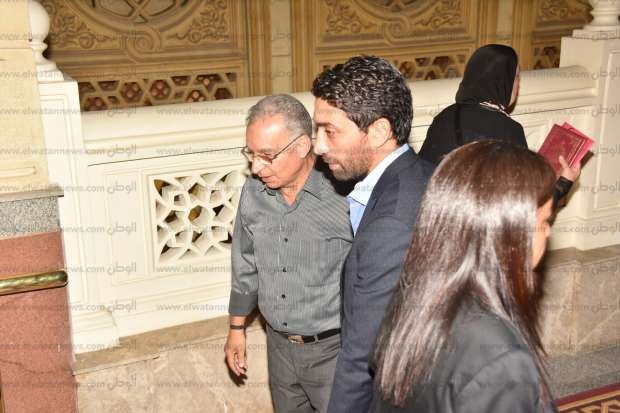 بالصور| تواجد نجوم الرياضة في عزاء زوجة مصطفى عبده