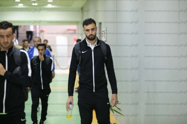 بالصور| وصول الزمالك إلى برج العرب