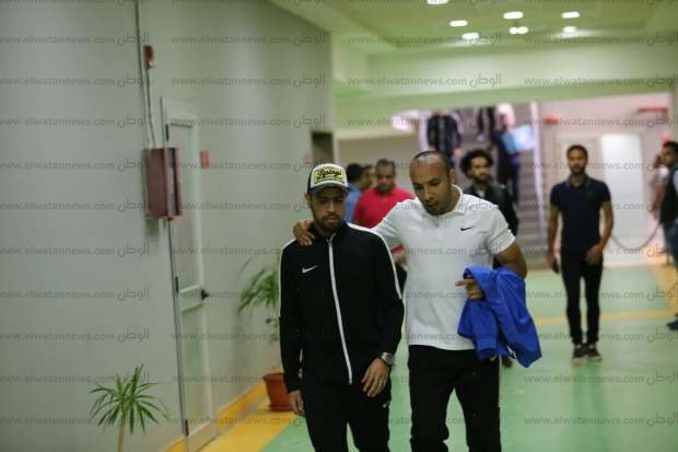 بالصور| وصول الزمالك إلى برج العرب