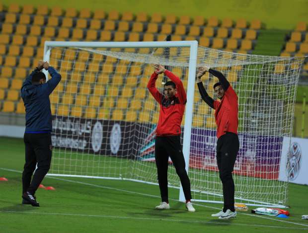 شاهد بالصور| كواليس مران الأهلي الأخير قبل مواجهة الوصل بـ «كأس زايد»