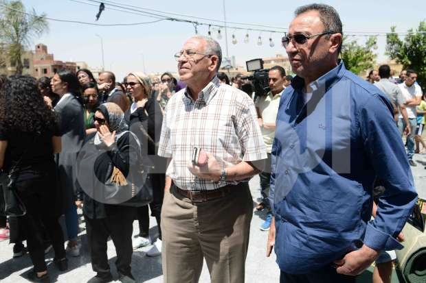 بالصور| جنازة مهيبة لـ«نور حافظ» لاعبة الأهلي بحضور الخطيب وحسن حمدي
