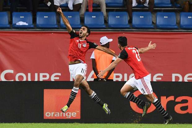 بالفيديو والصور| «كهربا» يفُك عقدة «31 عاما» ومصر تتأهل إلى نصف نهائي إفريقيا