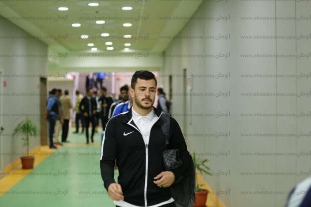 بالصور| وصول الزمالك إلى برج العرب