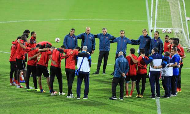 شاهد بالصور| كواليس مران الأهلي الأخير قبل مواجهة الوصل بـ «كأس زايد»