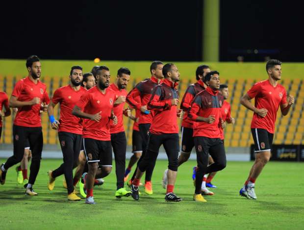 شاهد بالصور| كواليس مران الأهلي الأخير قبل مواجهة الوصل بـ «كأس زايد»