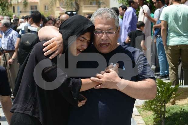 بالصور| جنازة مهيبة لـ«نور حافظ» لاعبة الأهلي بحضور الخطيب وحسن حمدي