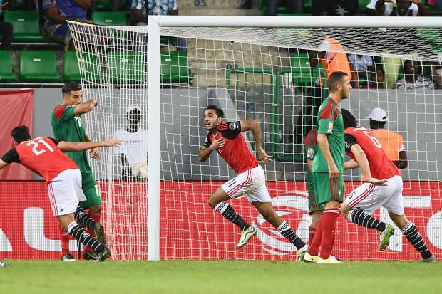 بالفيديو والصور| «كهربا» يفُك عقدة «31 عاما» ومصر تتأهل إلى نصف نهائي إفريقيا